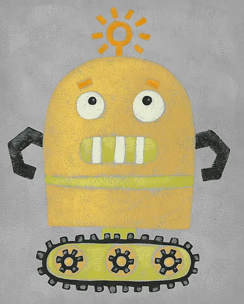 Kids Robo Leader II Orange Artwork