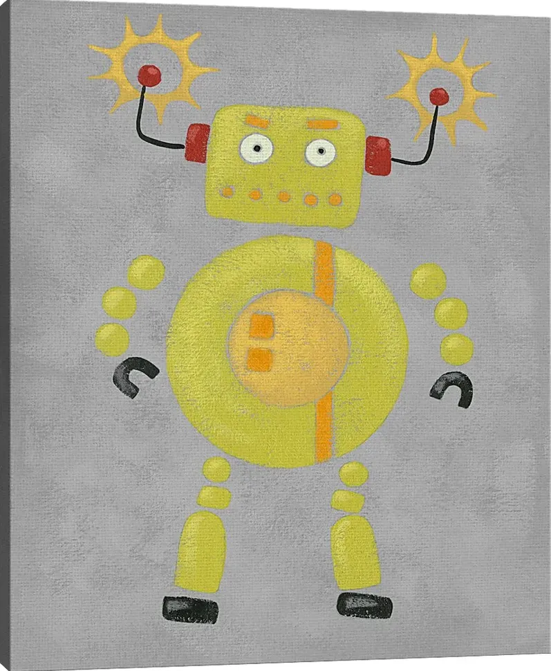 Kids Robo Leader III Yellow Artwork