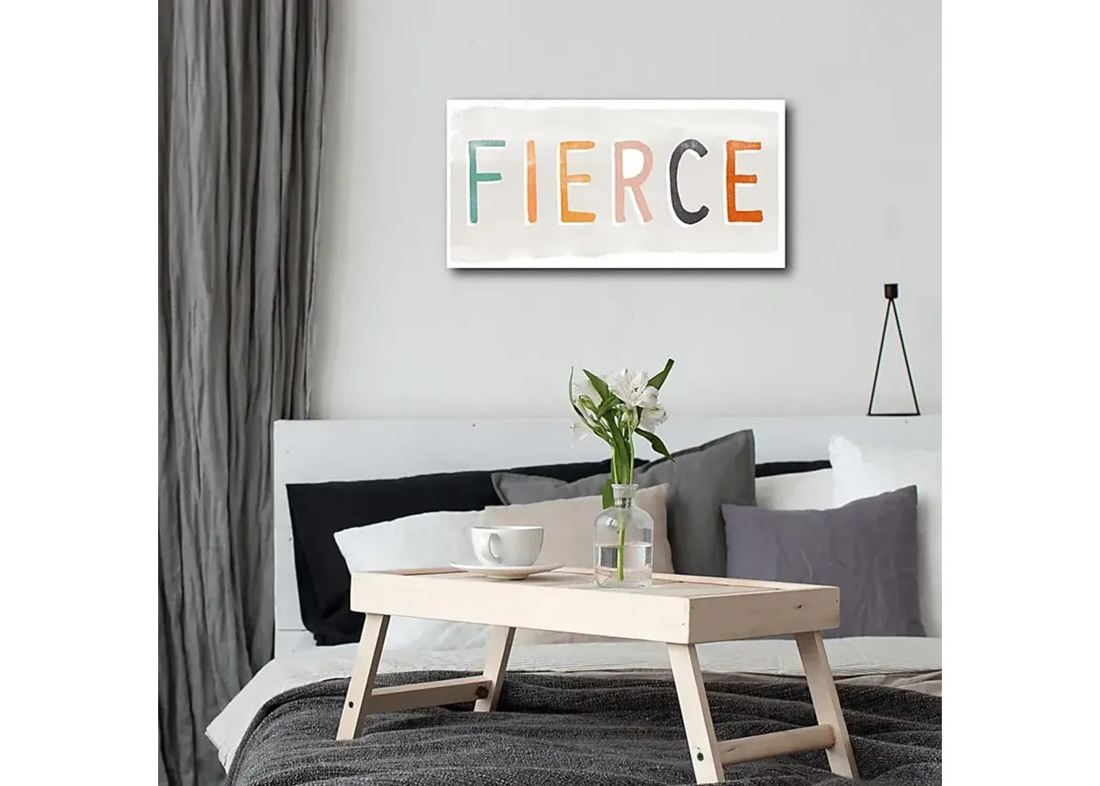 Kids Fierce Plate Ivory Artwork