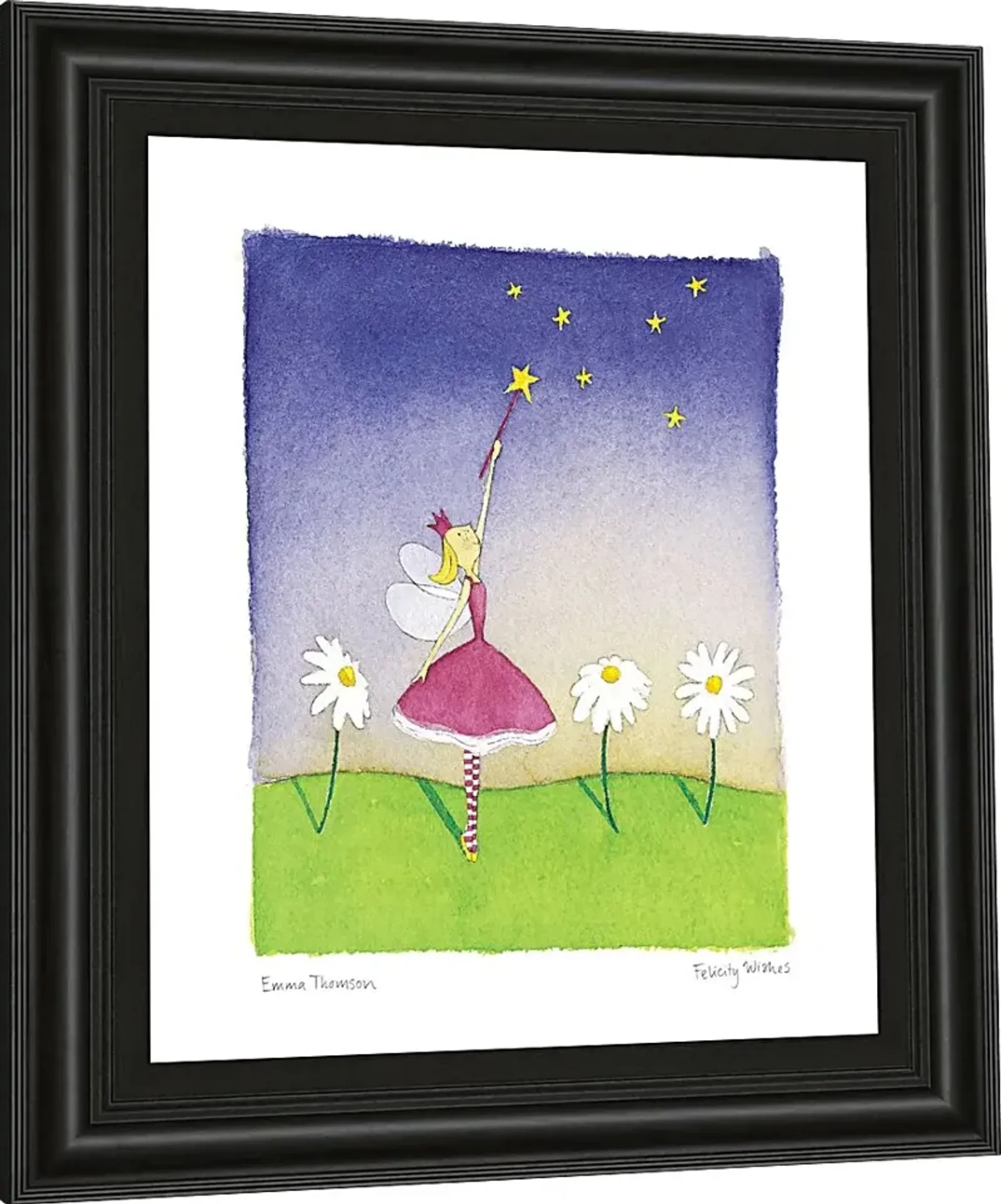 Kids Night Fairy Blue Artwork