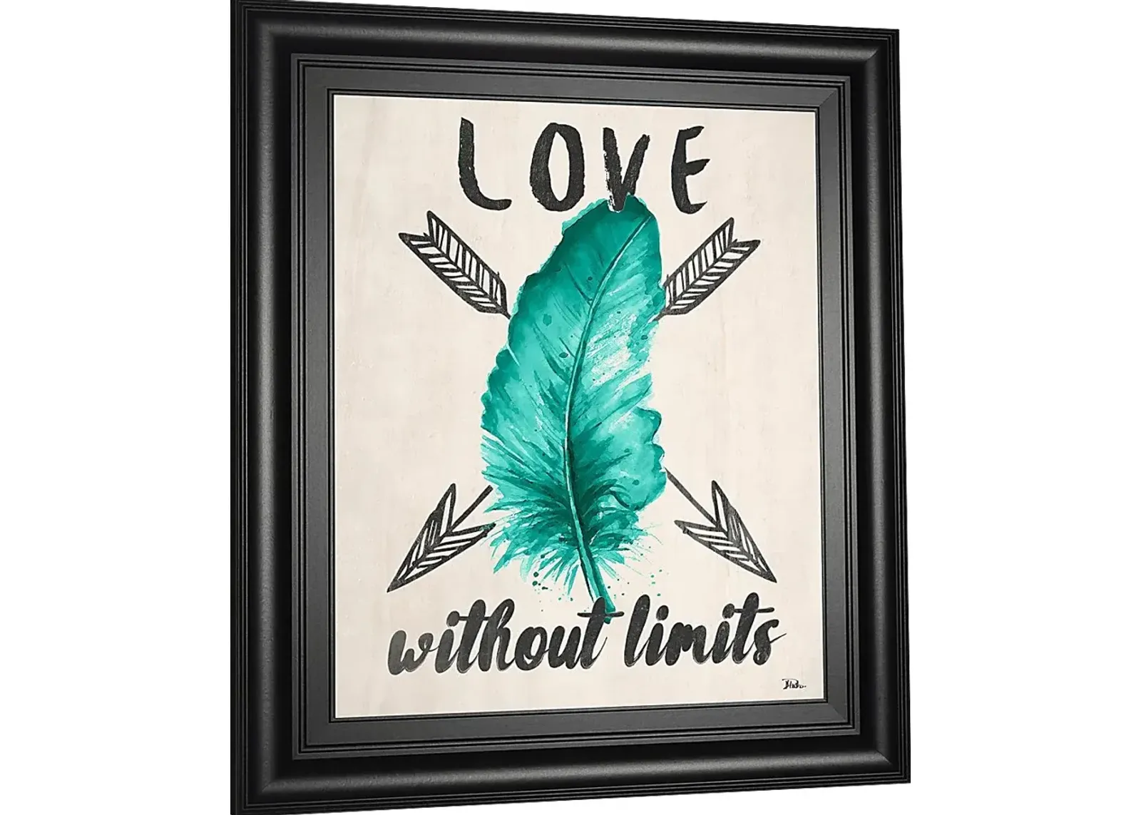 Kids Limitless Love Turquoise Artwork