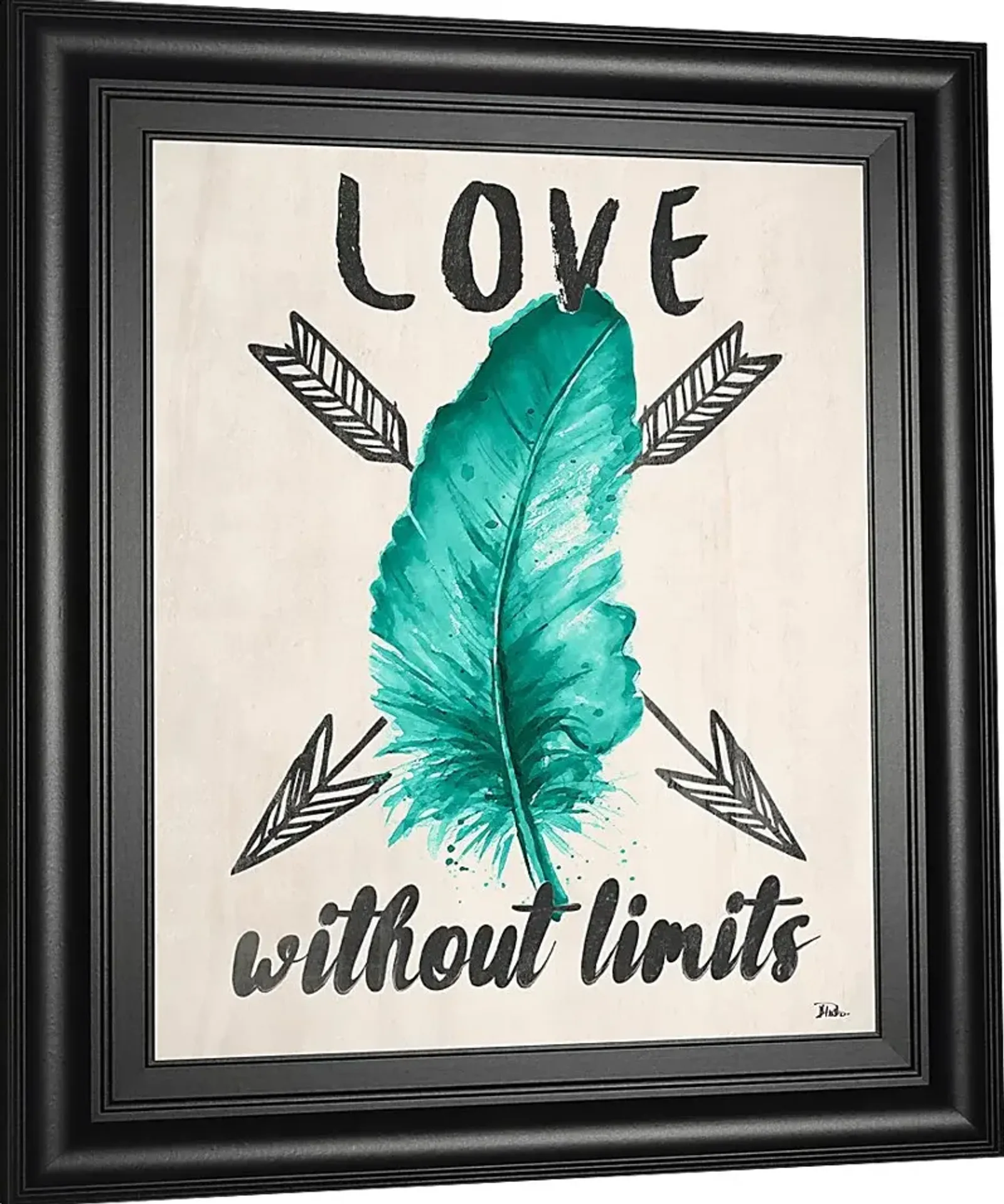 Kids Limitless Love Turquoise Artwork