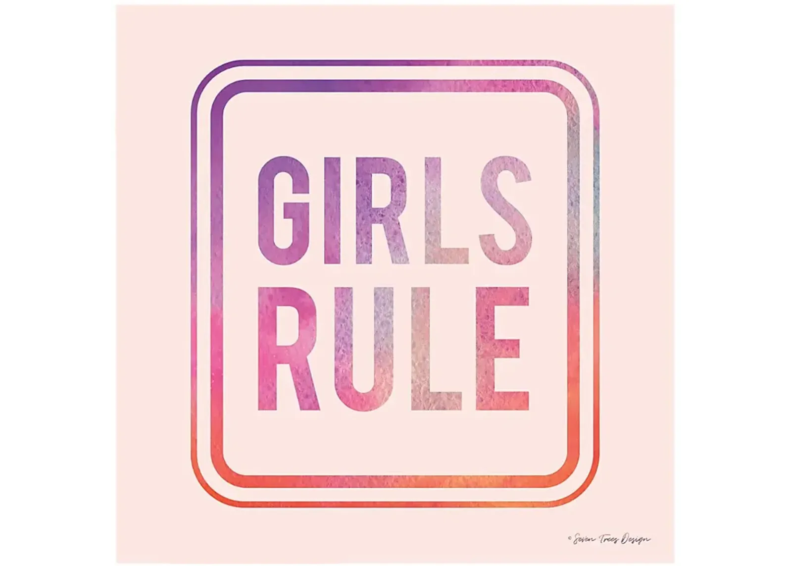 Kids Girl Force I Pink Artwork