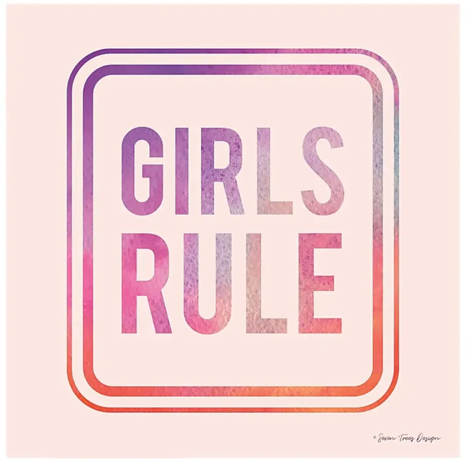 Kids Girl Force I Pink Artwork