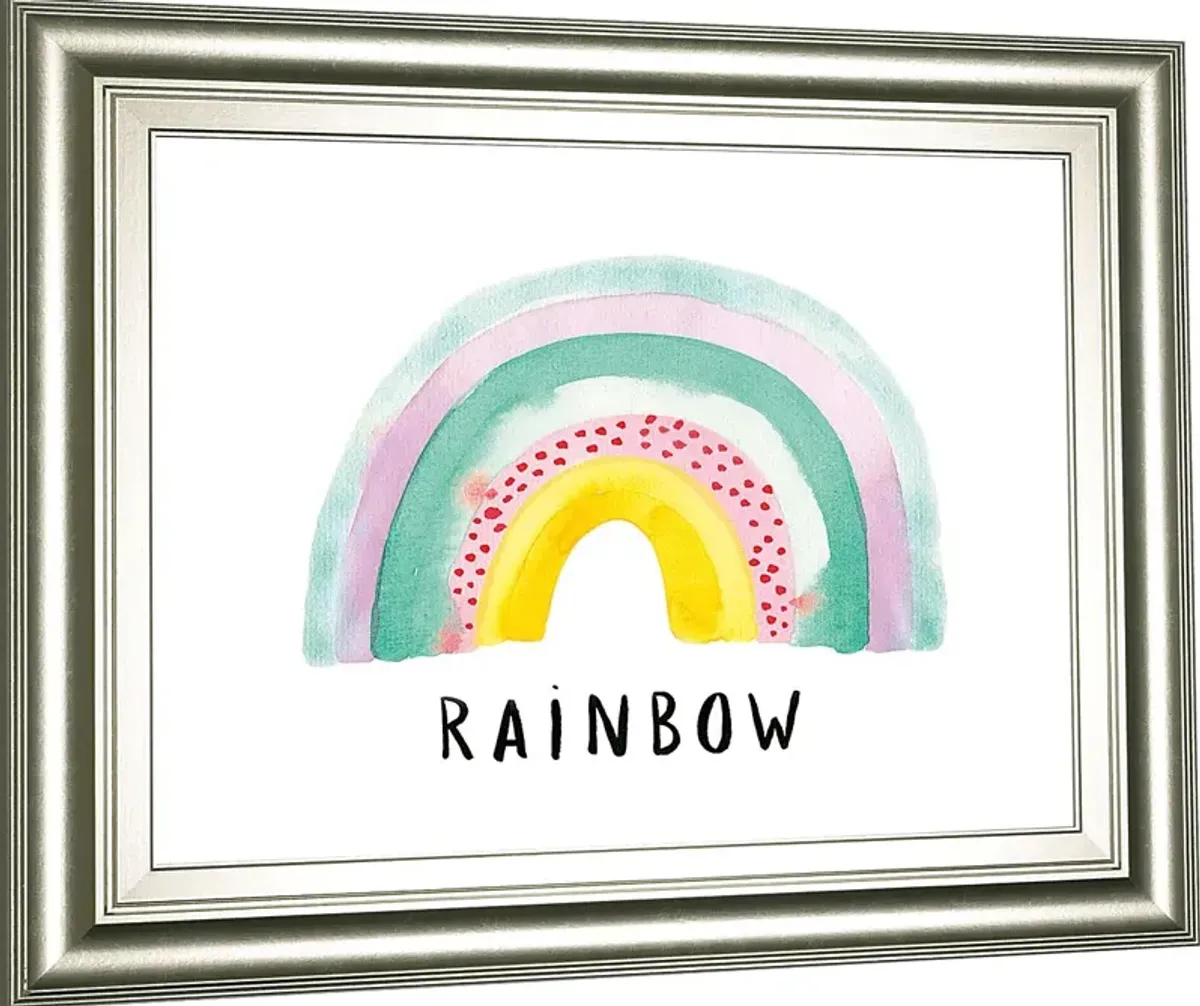 Kids Jolly Rainbow White Artwork