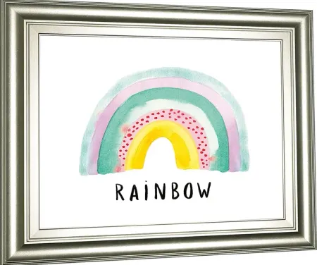 Kids Jolly Rainbow White Artwork
