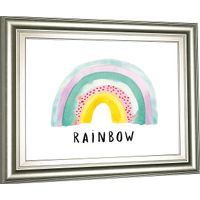 Kids Jolly Rainbow White Artwork
