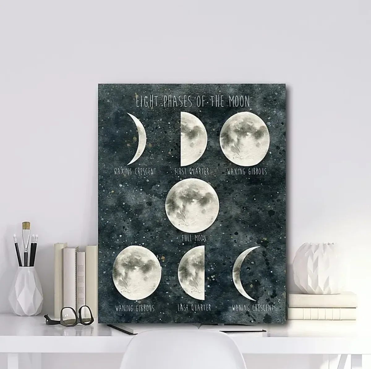 Kids Majestic Moon Gray Artwork