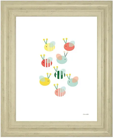 Kids Bumble Party Ivory Artwork