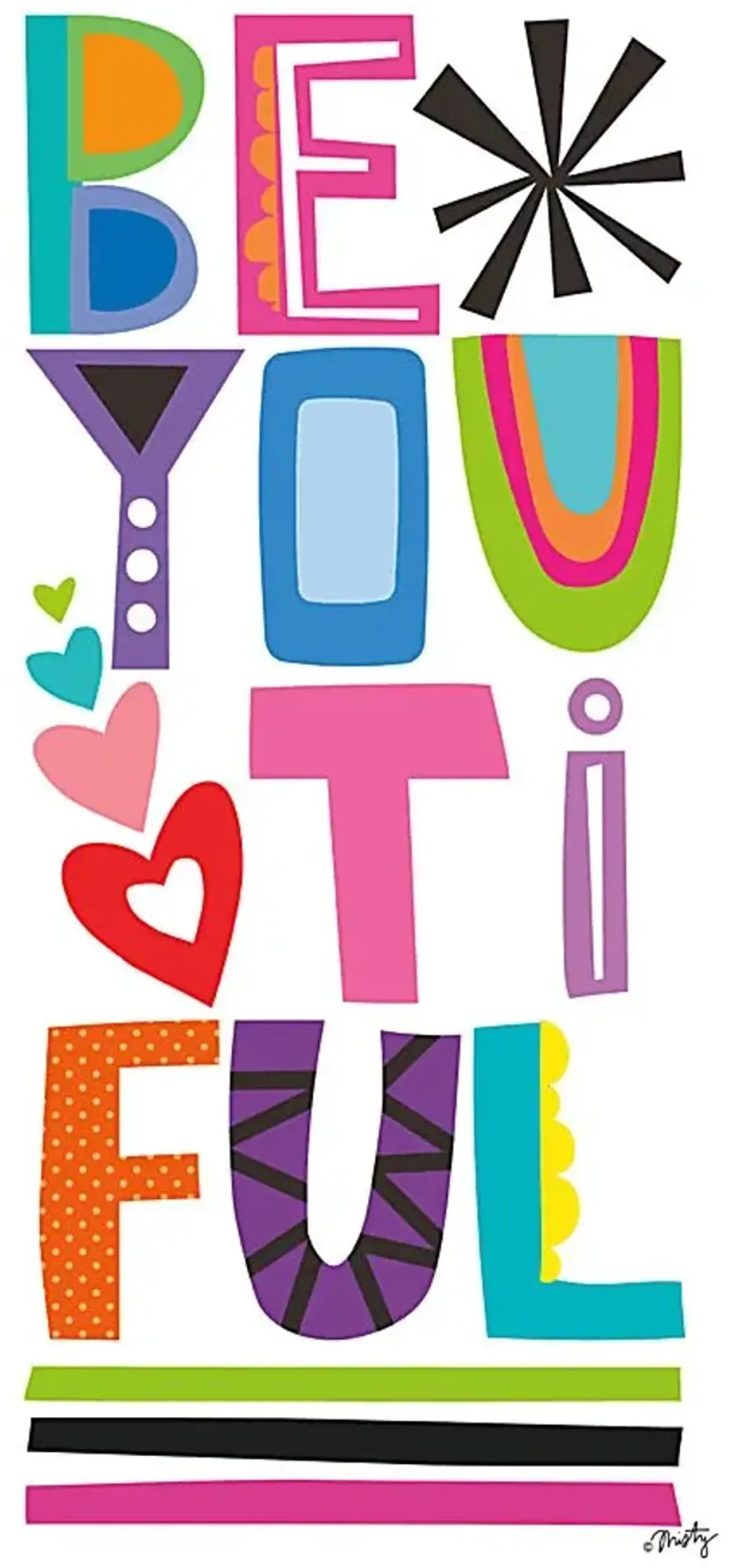 Kids Beauty Frutty White Artwork