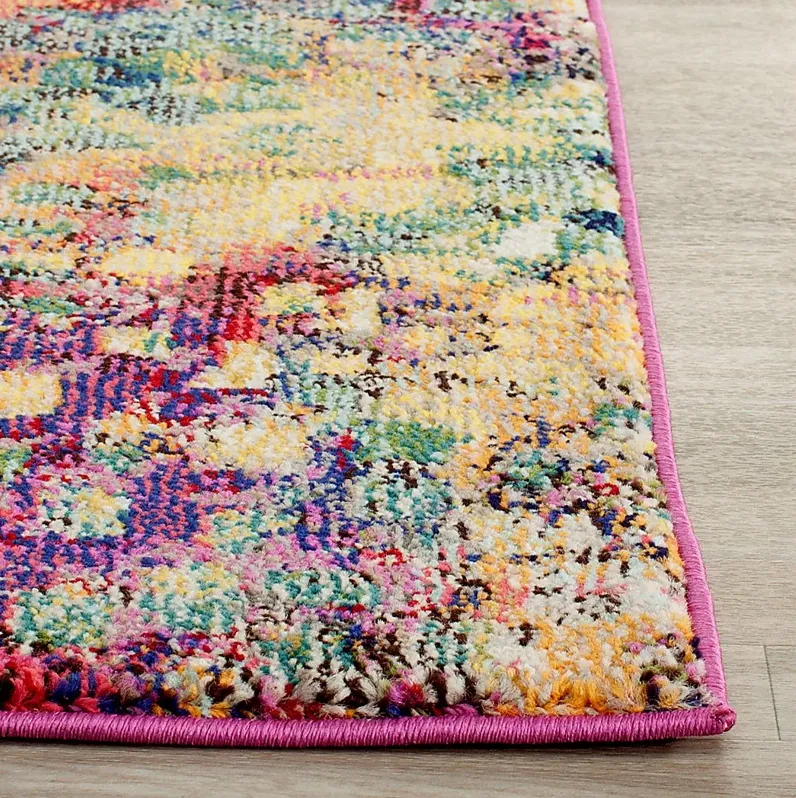 Keeva Pink 2'2 x 10' Rug