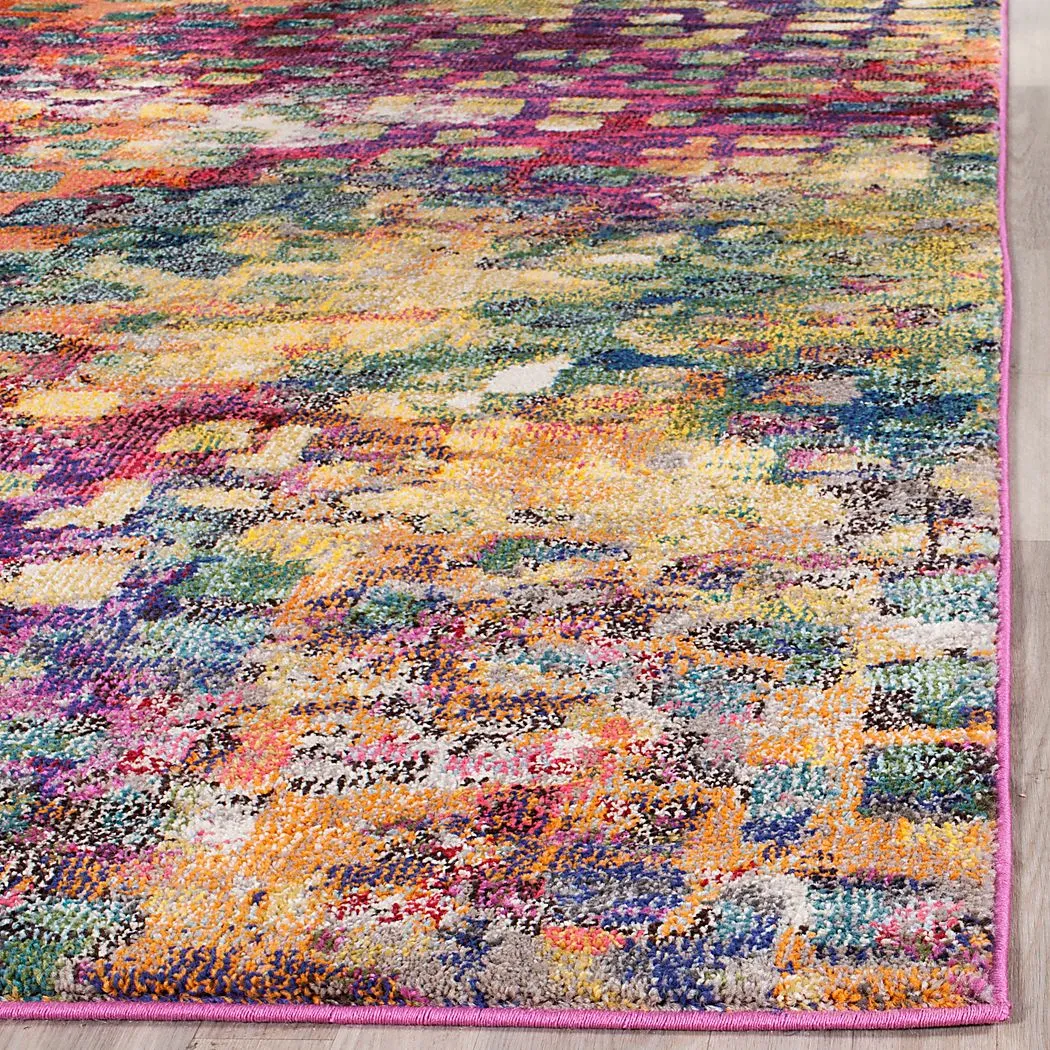 Keeva Pink 5'1 x 7'7 Rug