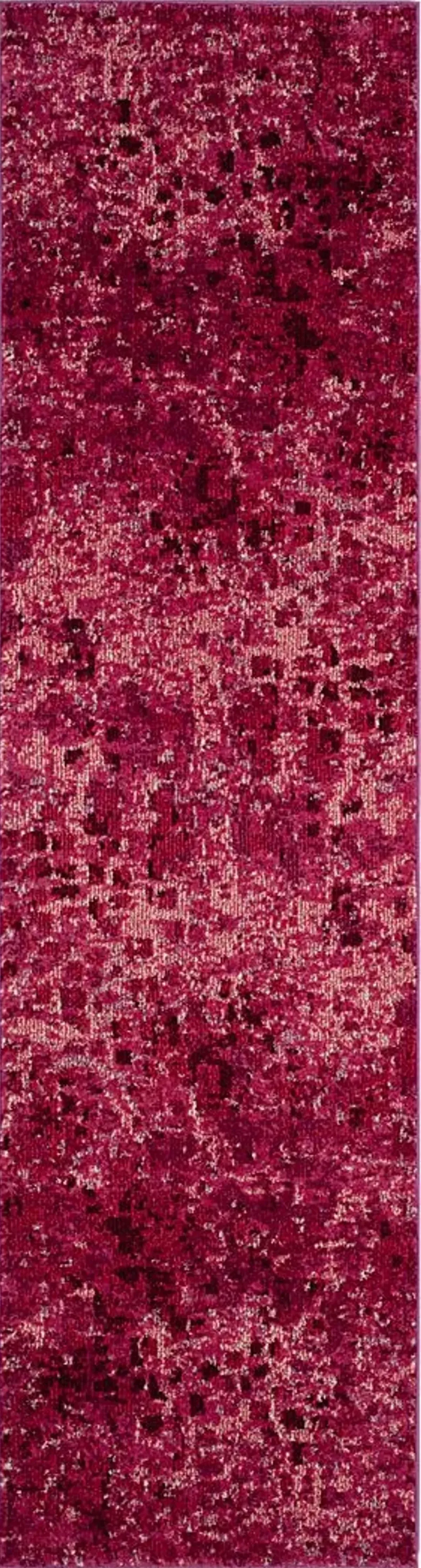 Keeva Fuschia 2'2 x 10' Rug