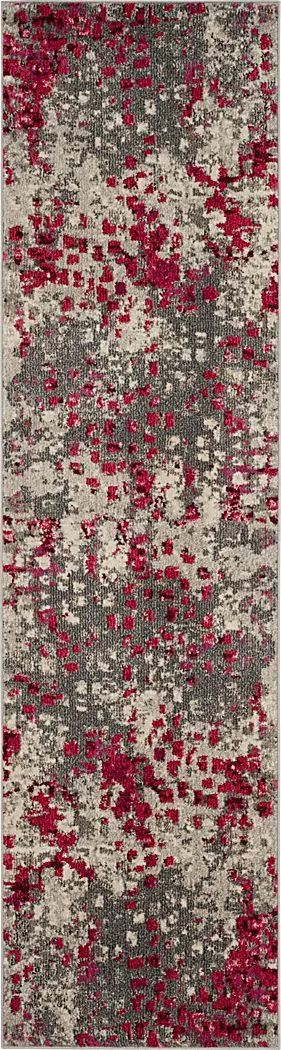 Keeva Gray 2'2 x 10' Rug