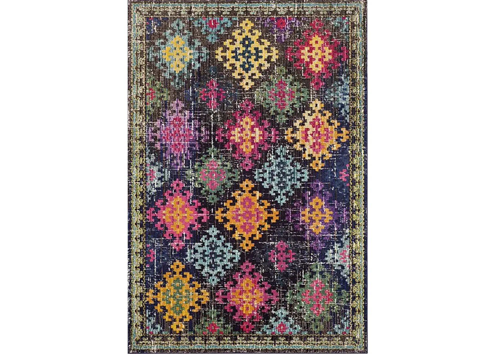 Yemina Black 8' x 11' Rug