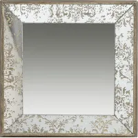 Vernita Silver Large Square Mirror