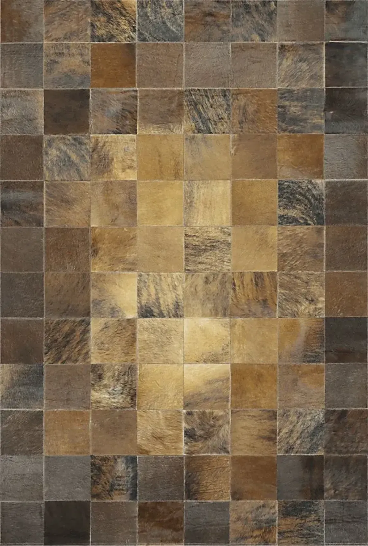 Tile Brown 3'4 x 5'4 Rug