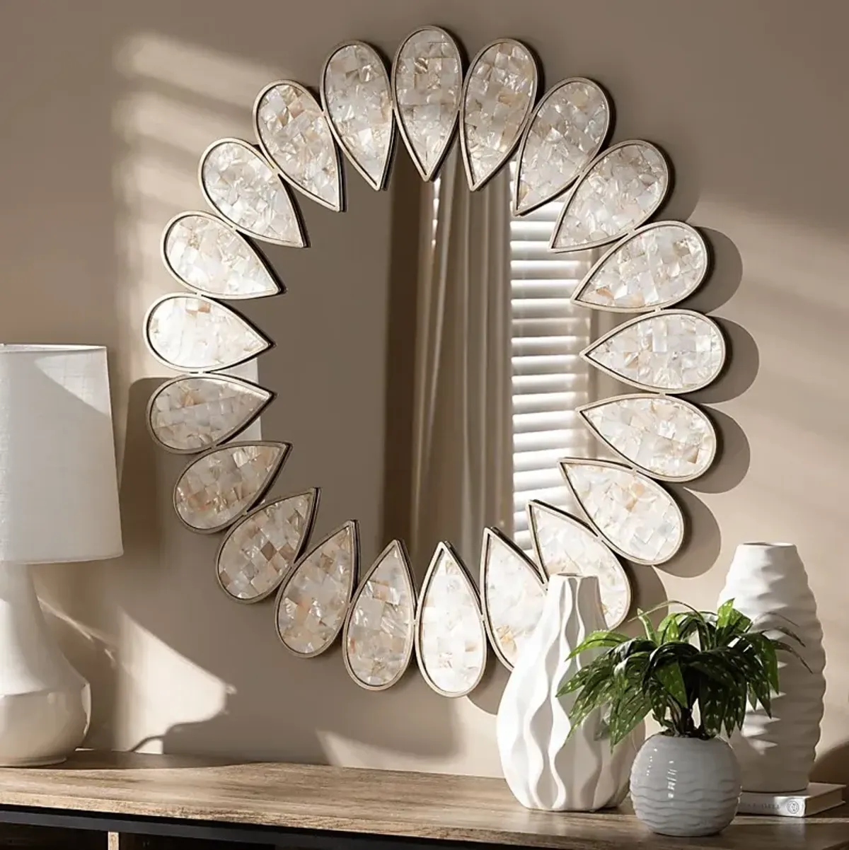 Almeria Silver Mirror