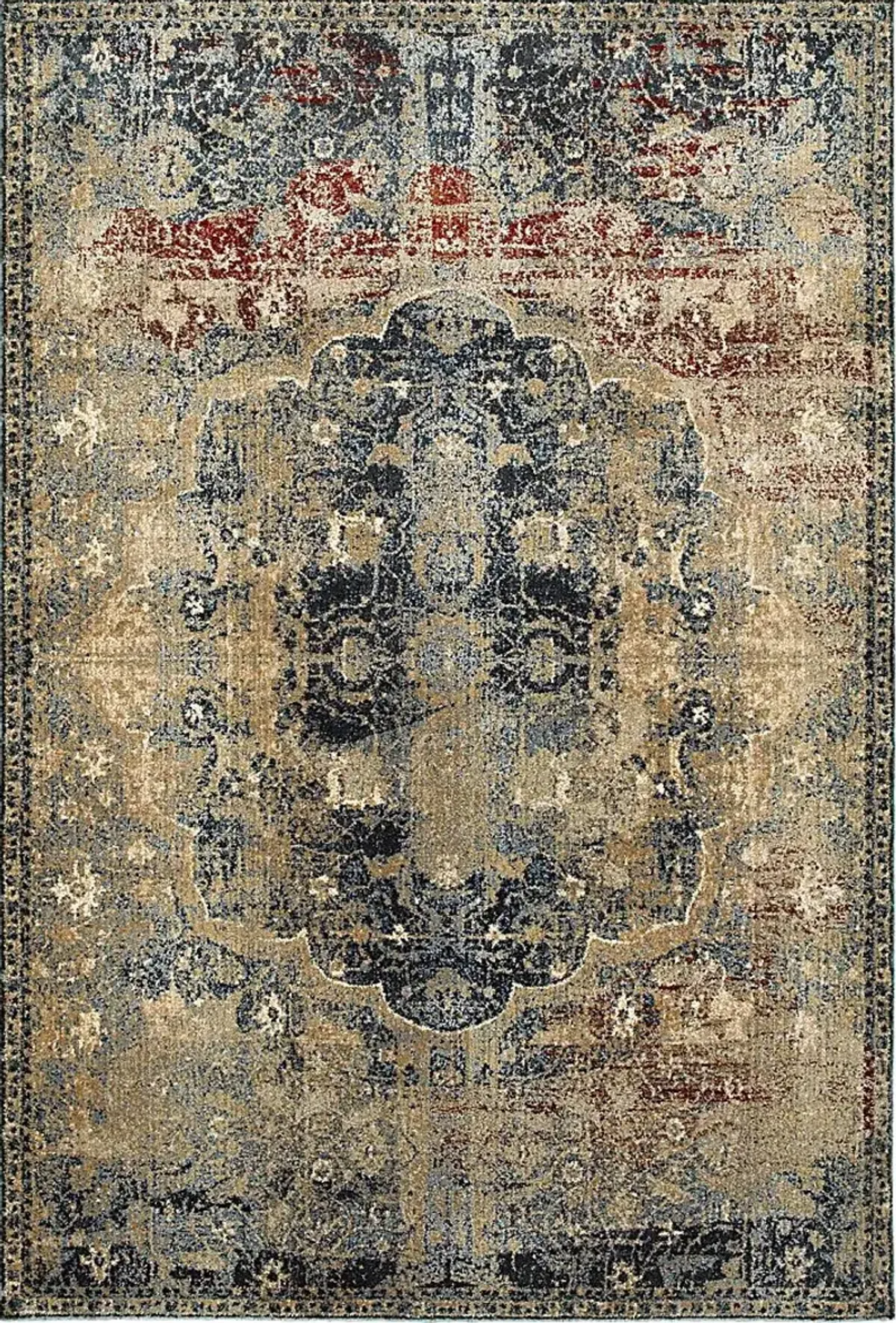 Tarcisio Gold 5'3 x 7'6 Rug