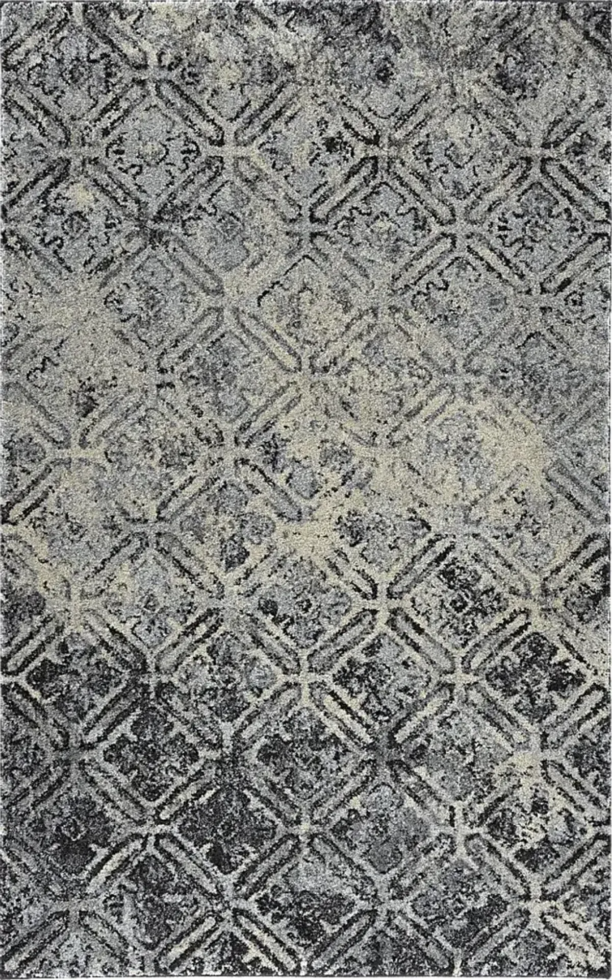 Anwar Charcoal 3' x 5' Rug