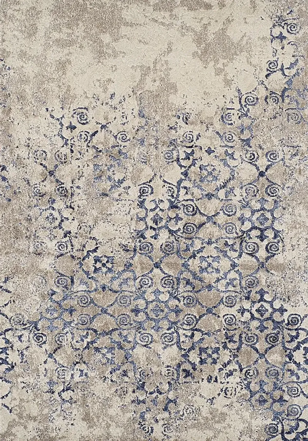 Lealla Blue 3' x 5' Rug