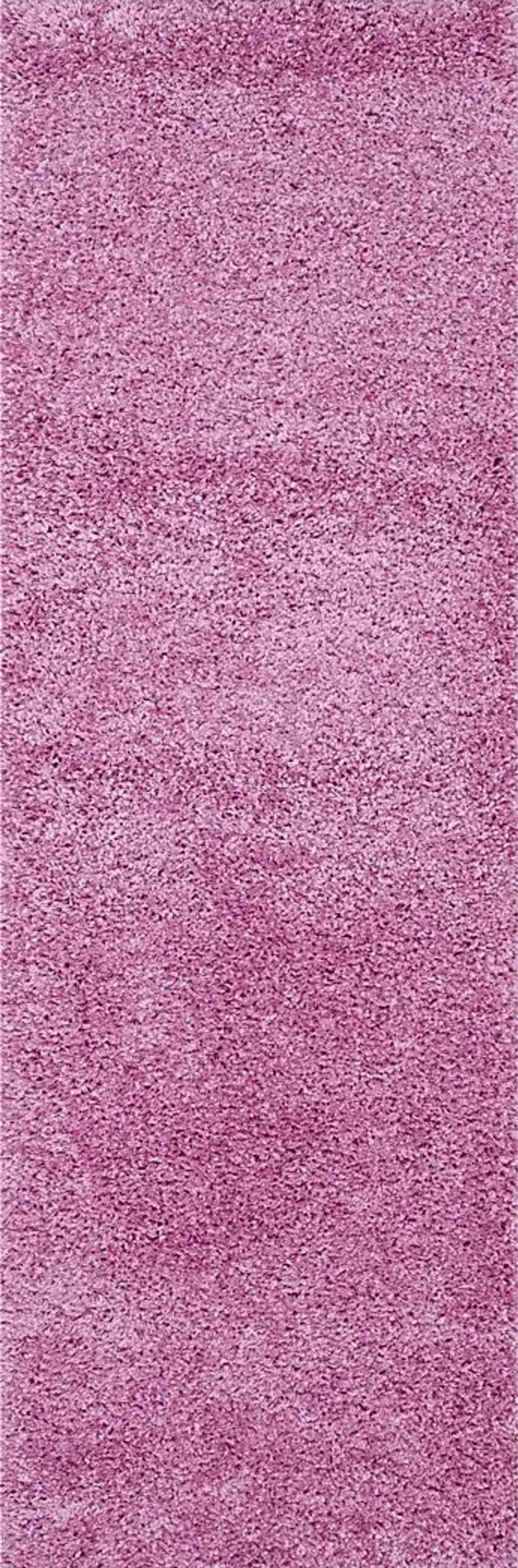 Cleona Pink 2' x 7' Runner Rug