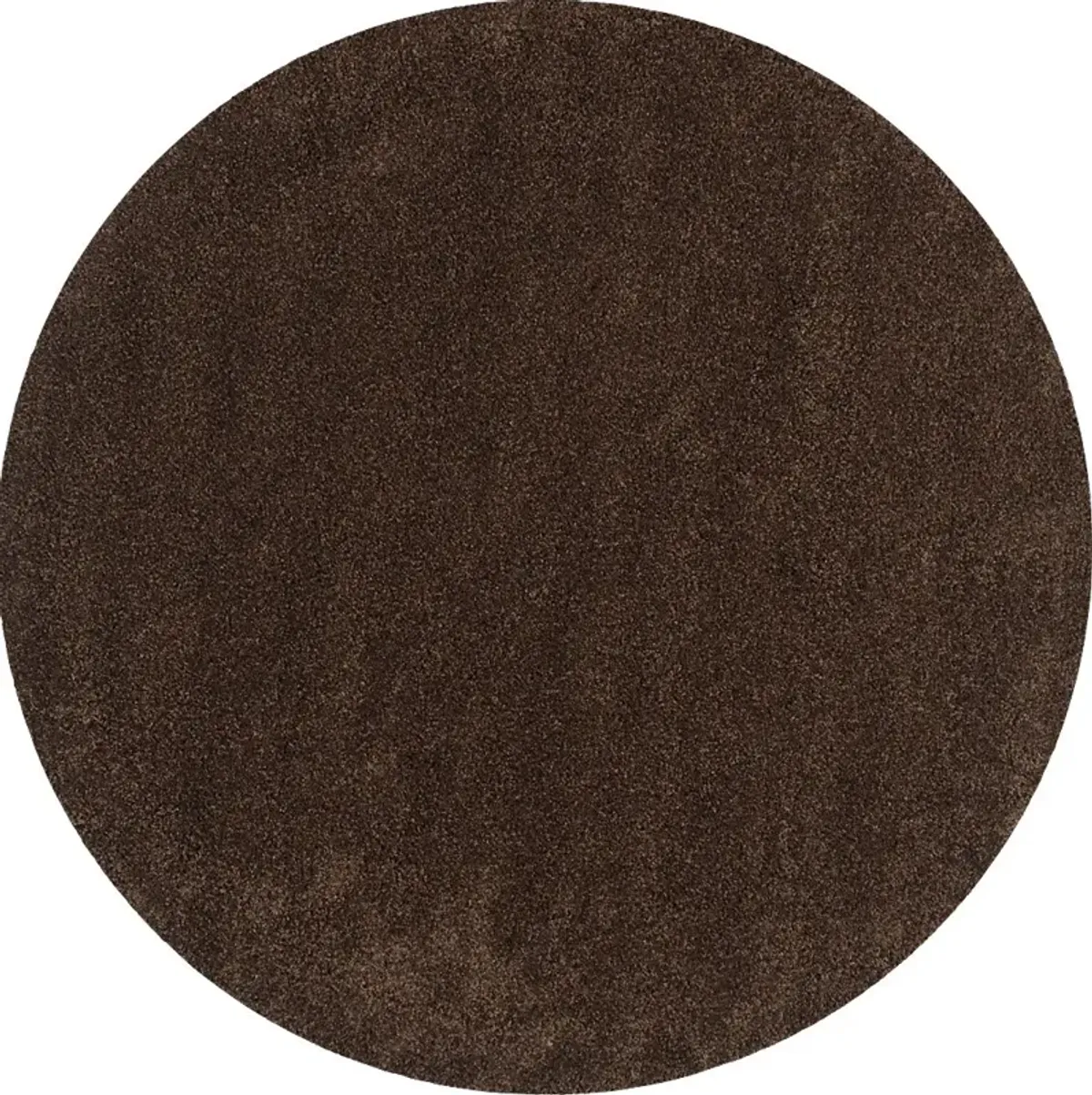 Cleona Brown 4' Round Rug