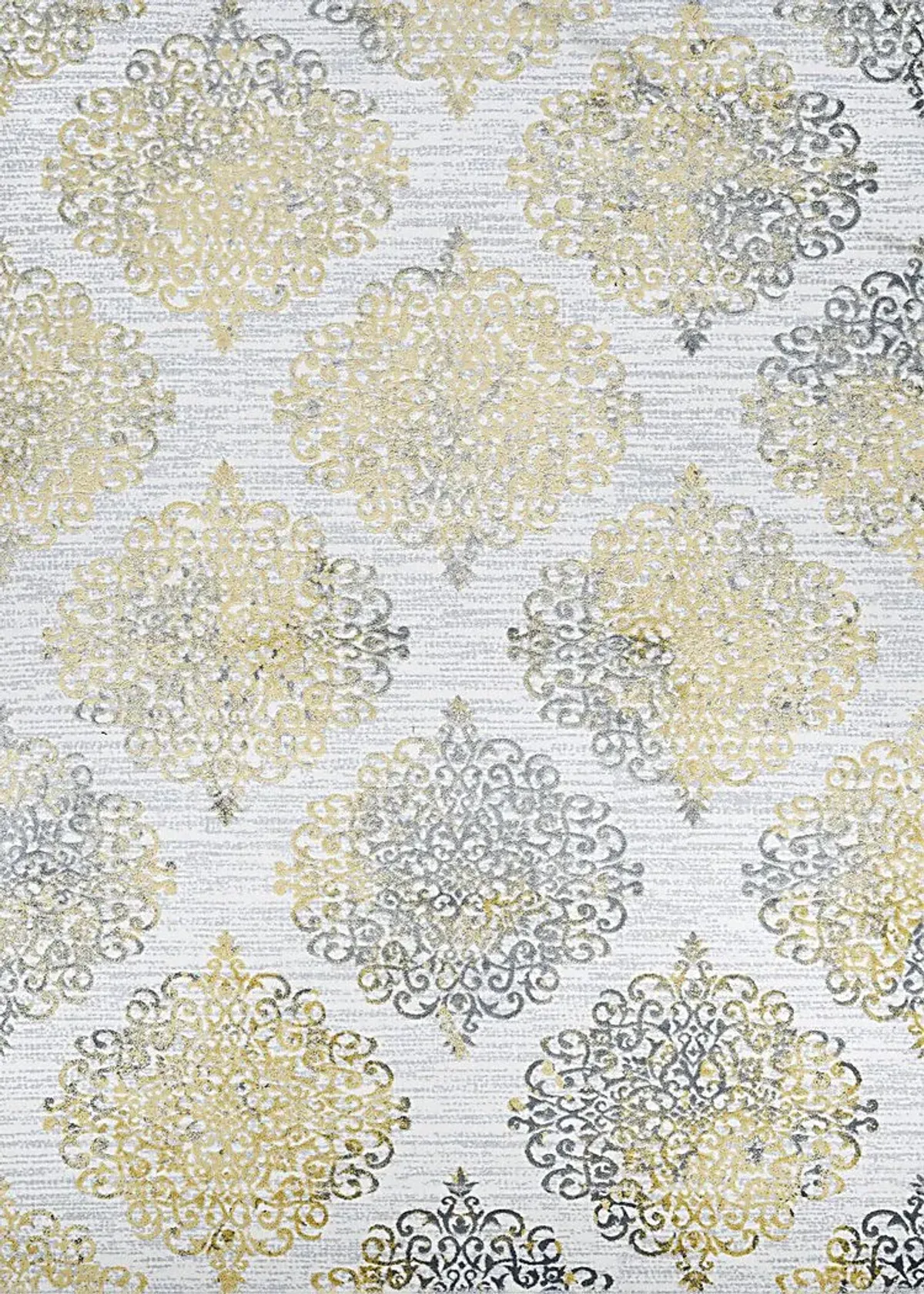 Malcom Bluff Gold 2' x 3' Rug