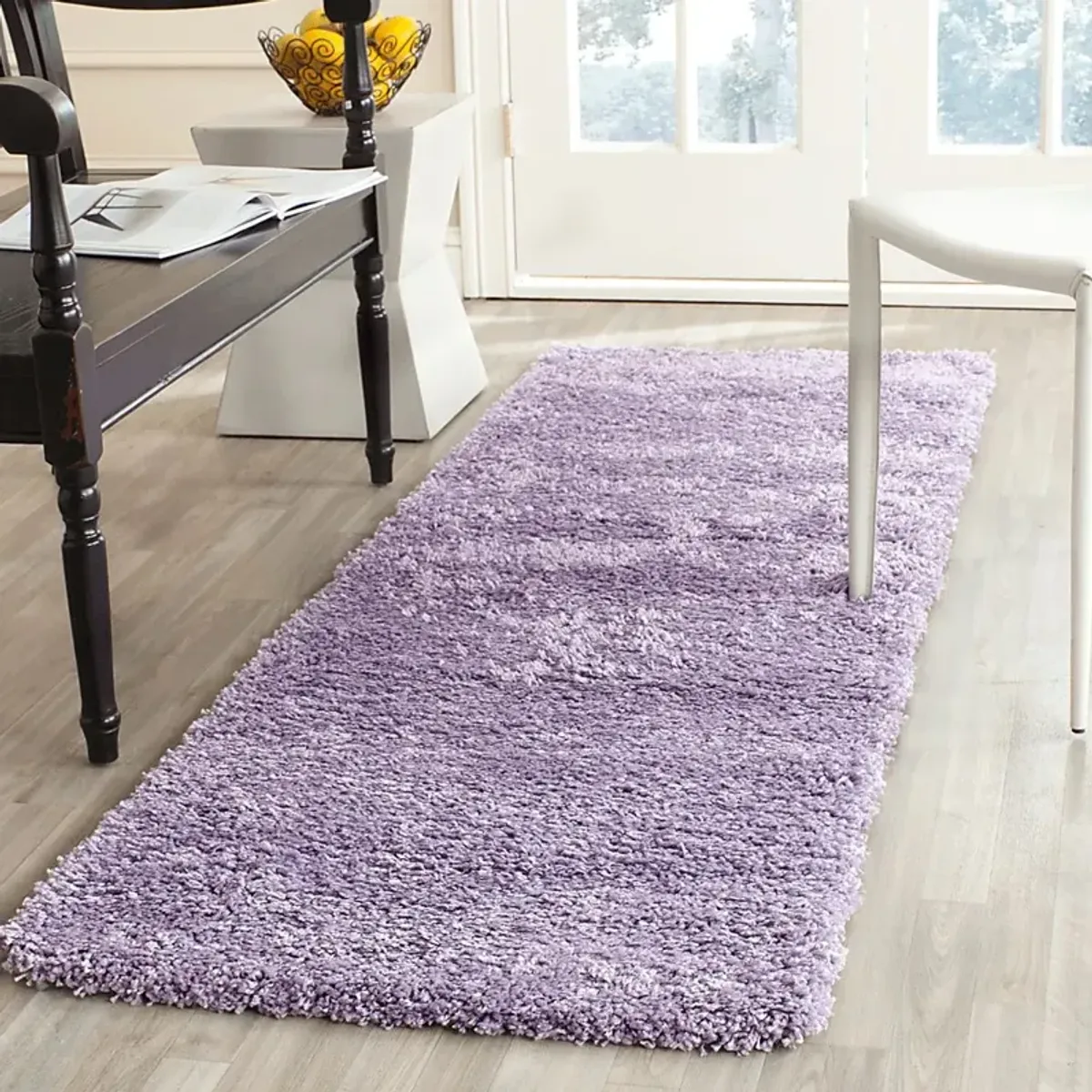 Cleona Lilac 2' x 7' Runner Rug