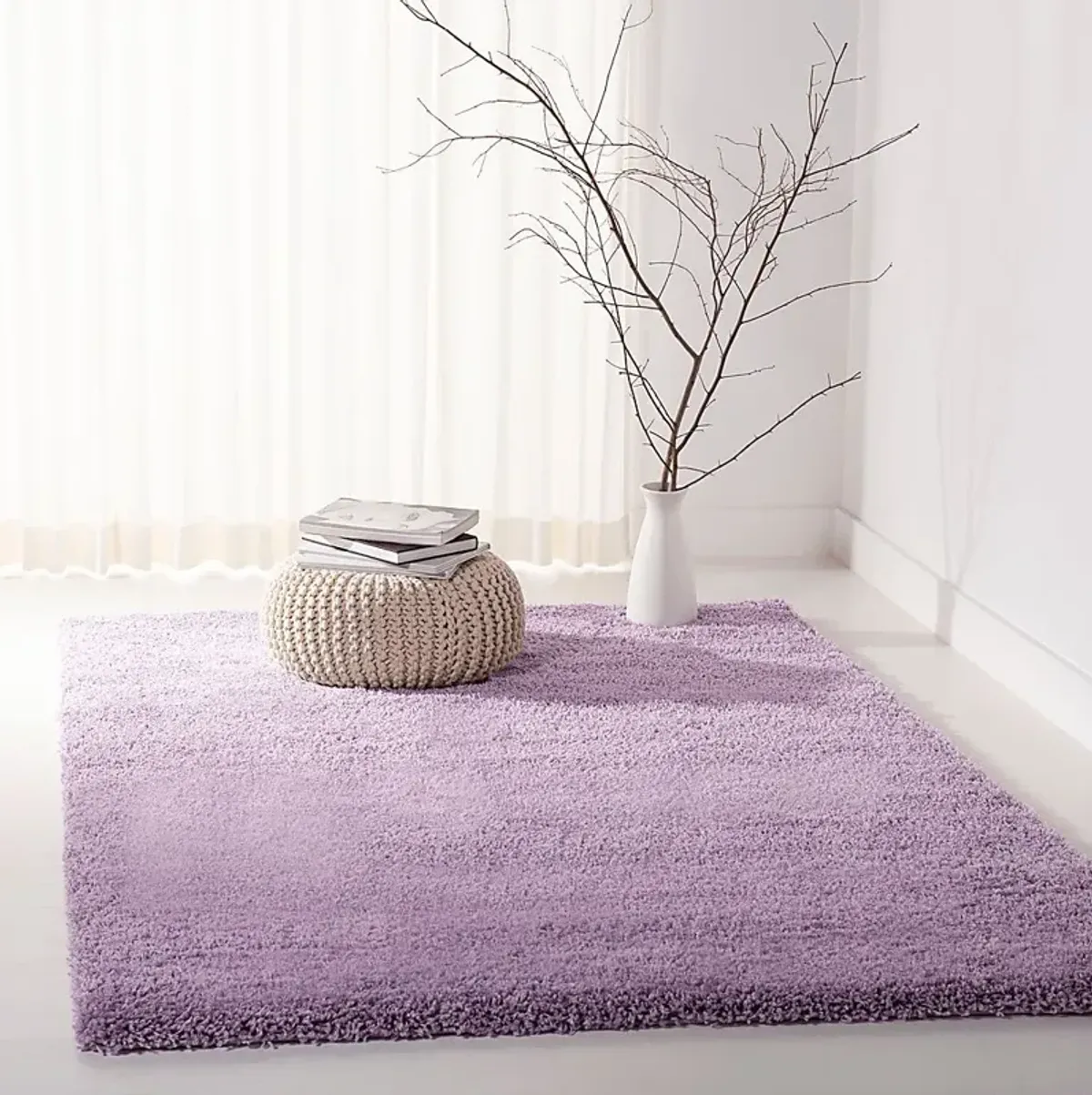 Cleona Lilac 5'3 x 7'6 Rug