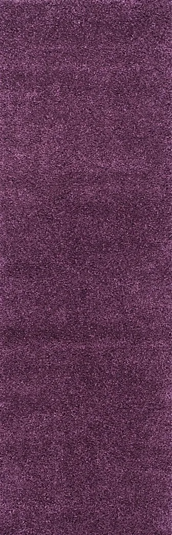 Cleona Purple 2' x 7' Runner Rug