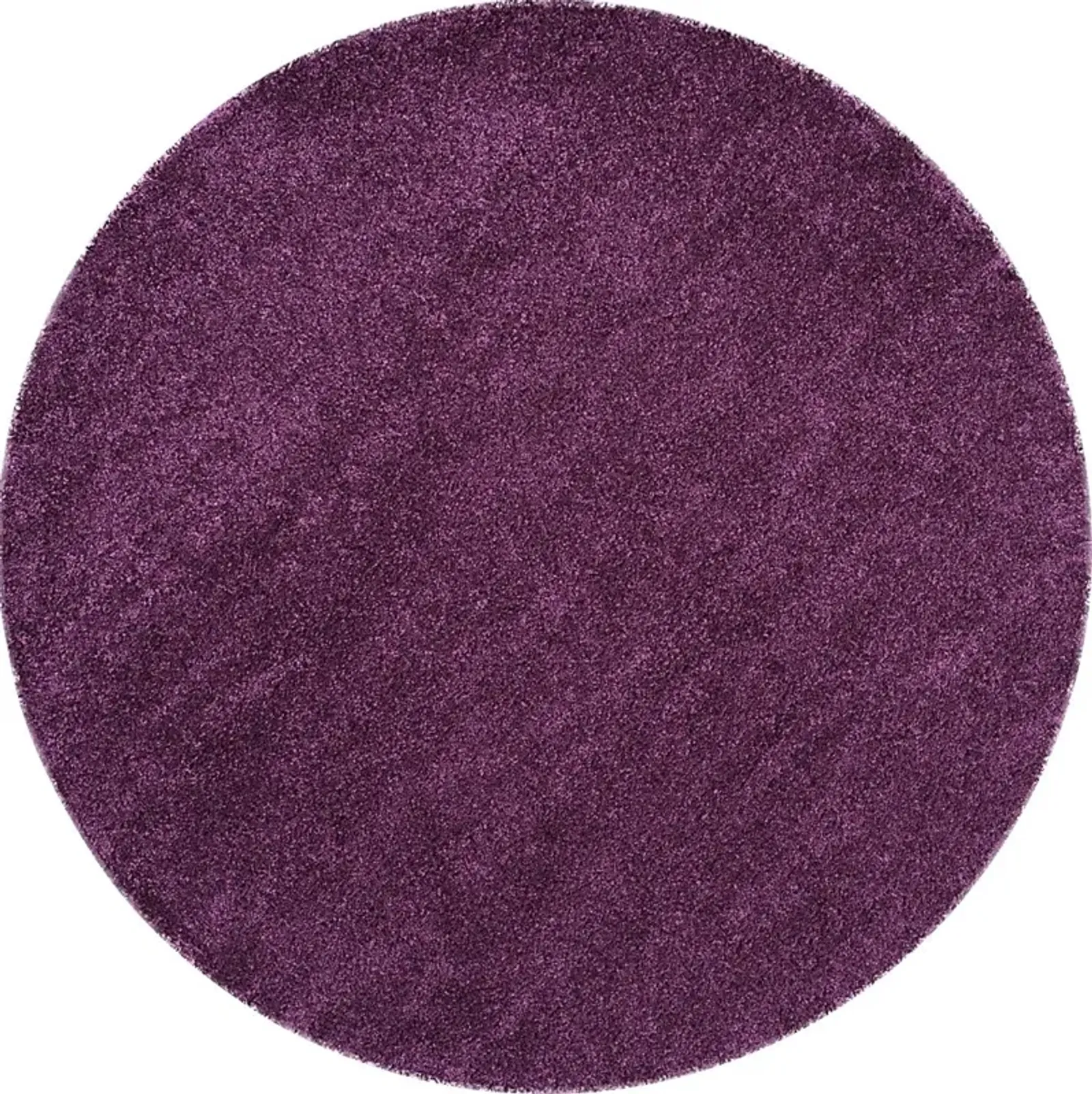 Cleona Purple 4' Round Rug