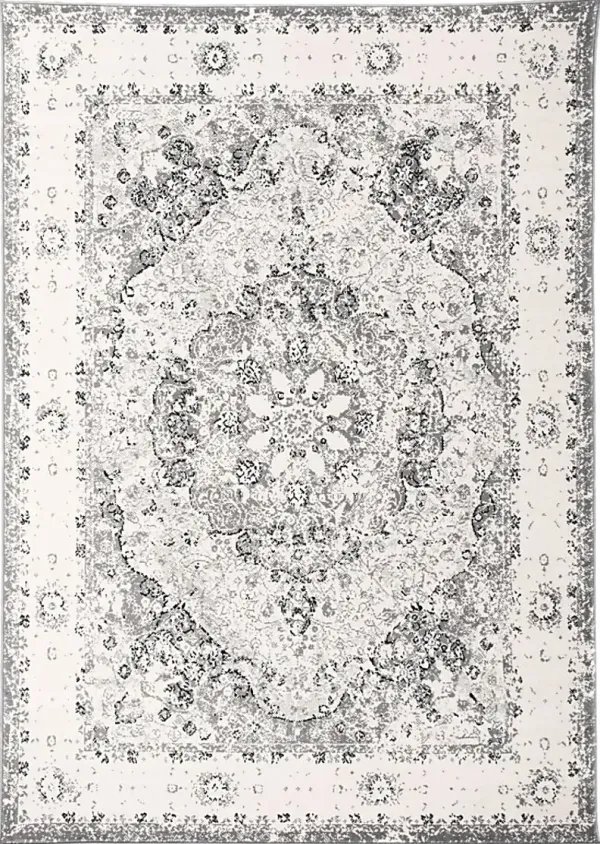 Verlee Gray 3' x 5' Rug