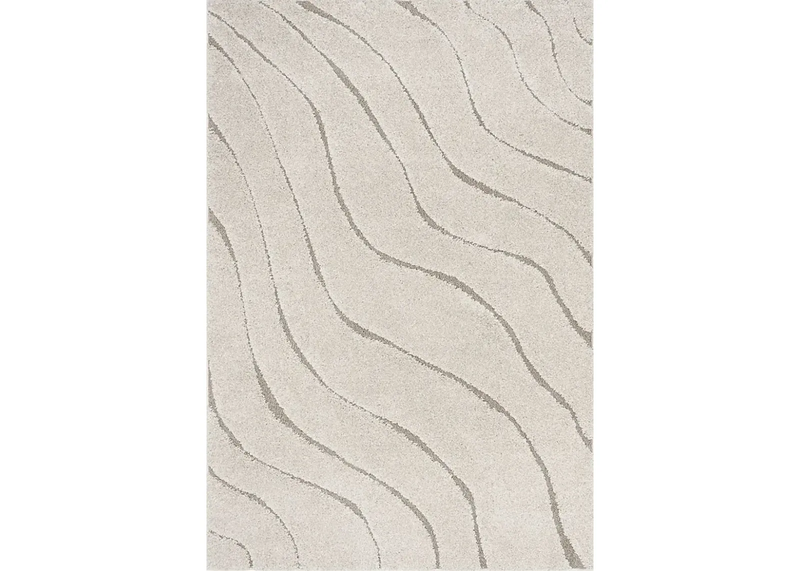 Ocean Gray Beige 6' x 9' Rug