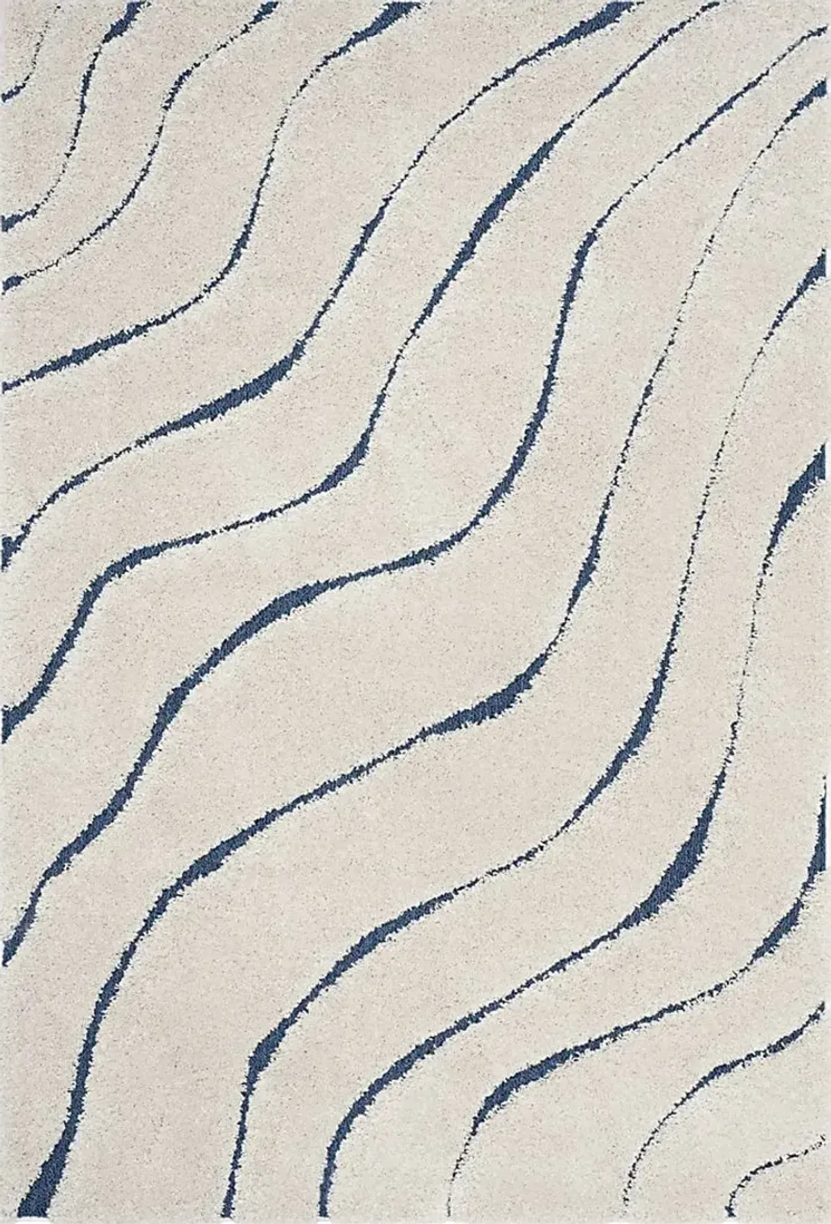 Ocean Gray Navy 5'3 x 7'6 Rug