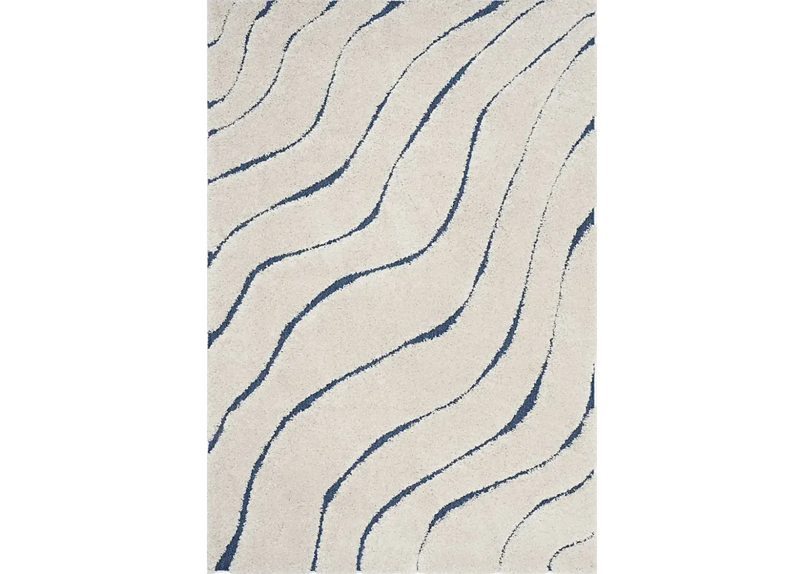 Ocean Gray Navy 6' x 9' Rug