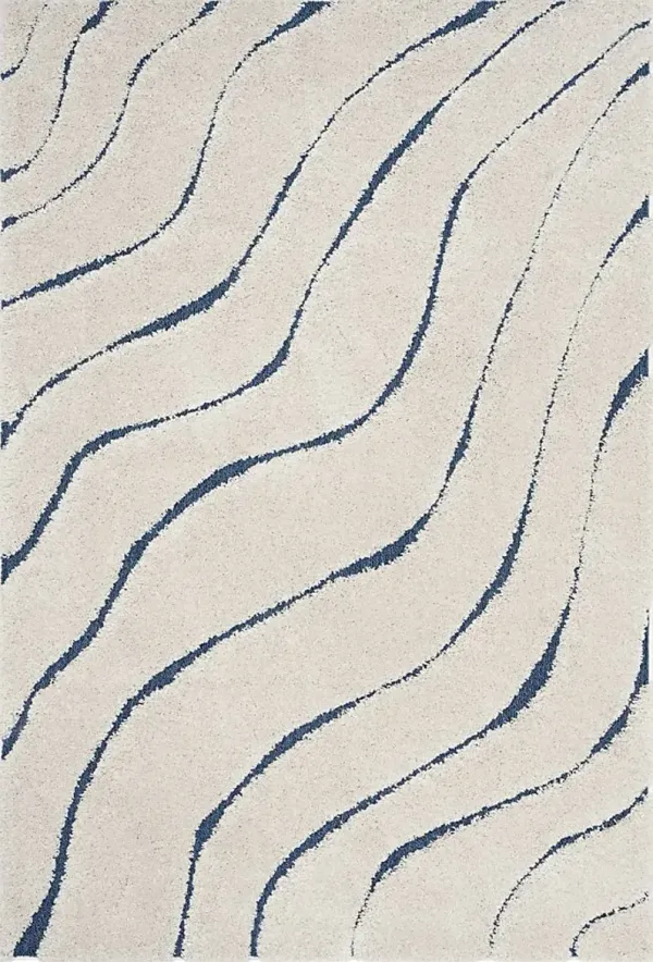 Ocean Gray Navy 8' x 10' Rug
