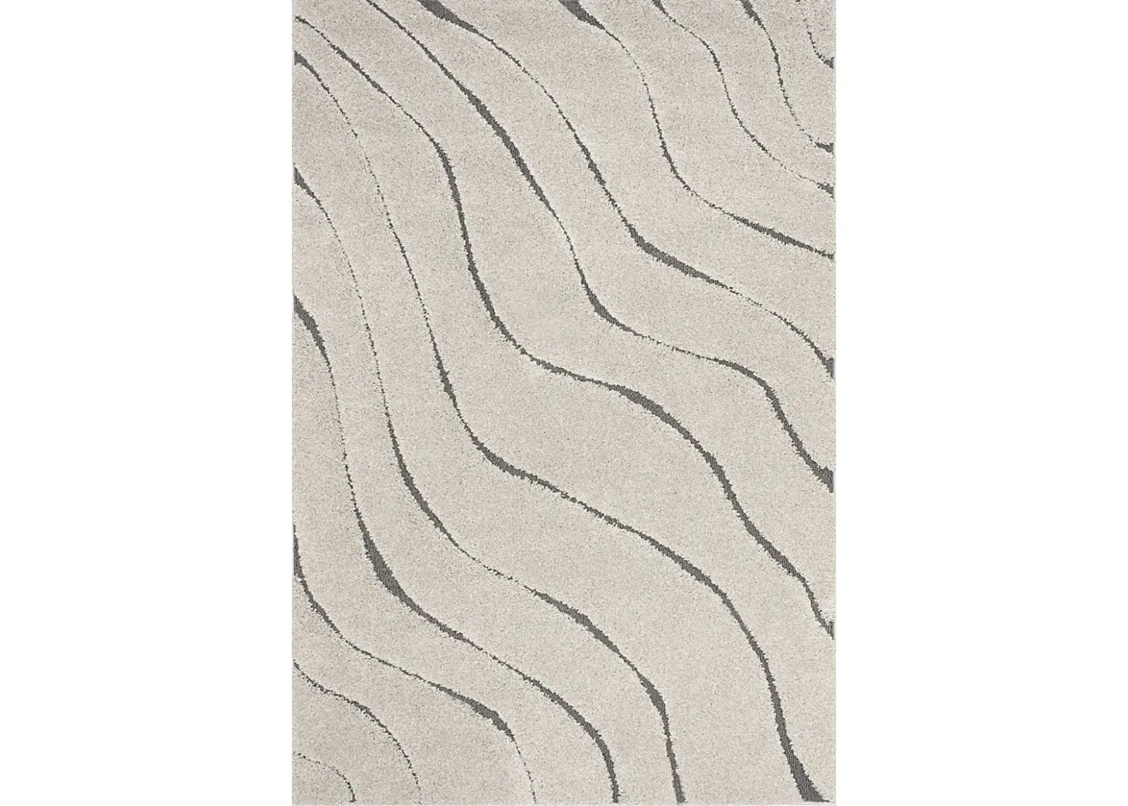 Ocean Gray Gray 6' x 9' Rug