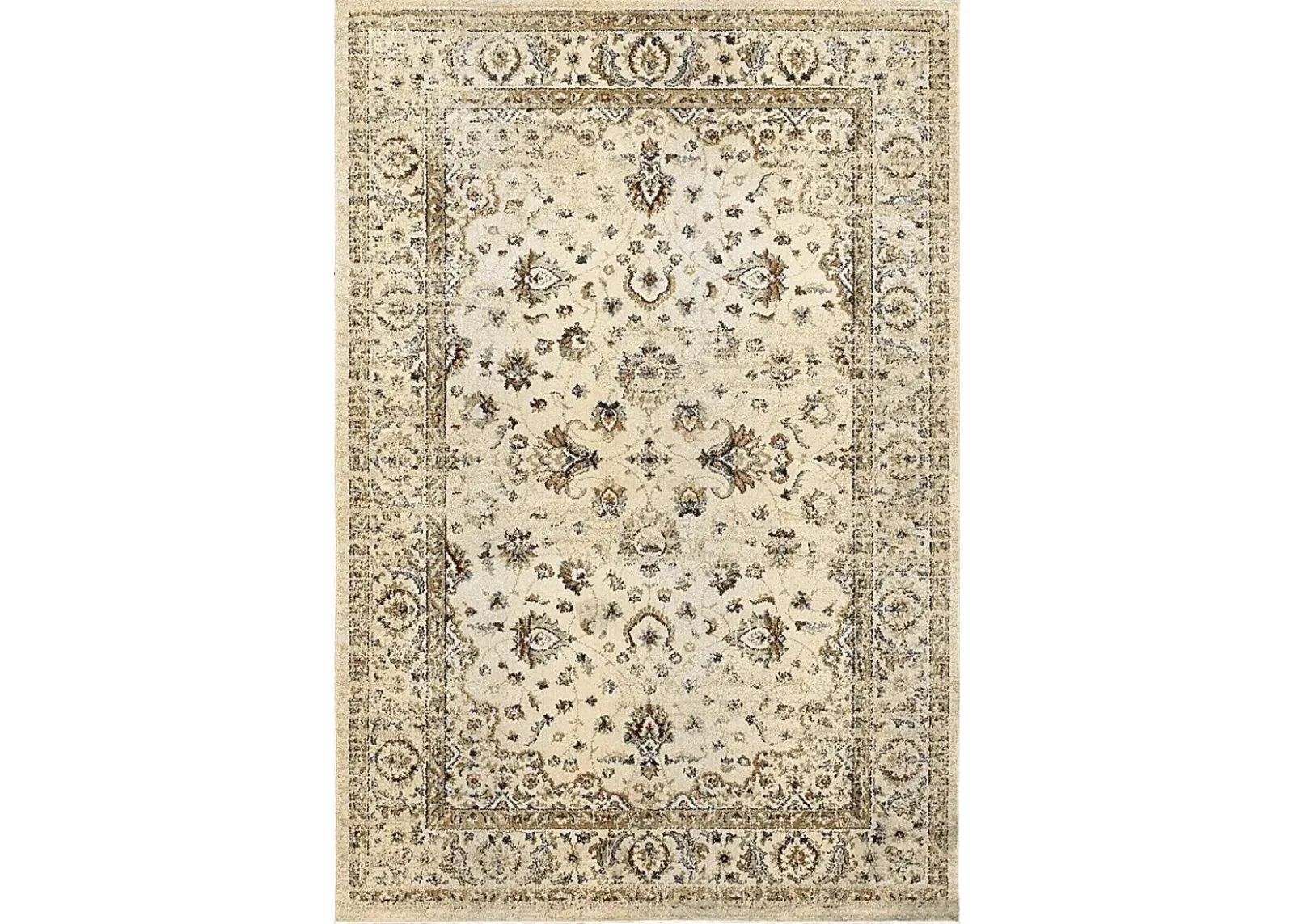 Calantha Ivory 6'7 x 9'6 Rug