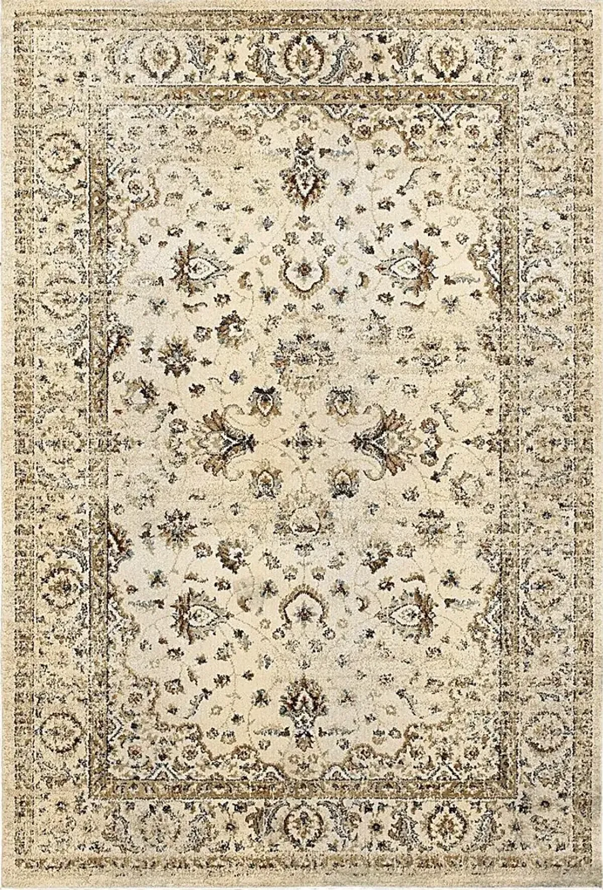 Calantha Ivory 6'7 x 9'6 Rug