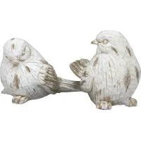 Aimory White Sculpture Set of 2