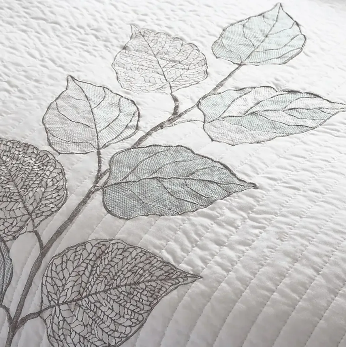 Caelie White 6 Pc King Coverlet Set