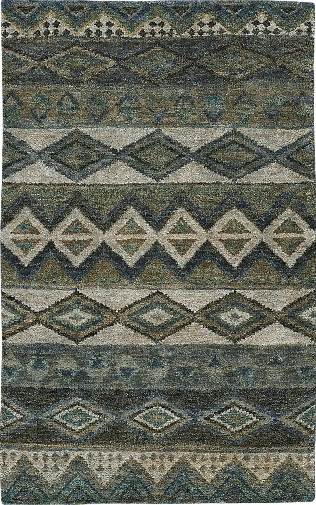 Bengal Green 3'6 x 5'6 Rug