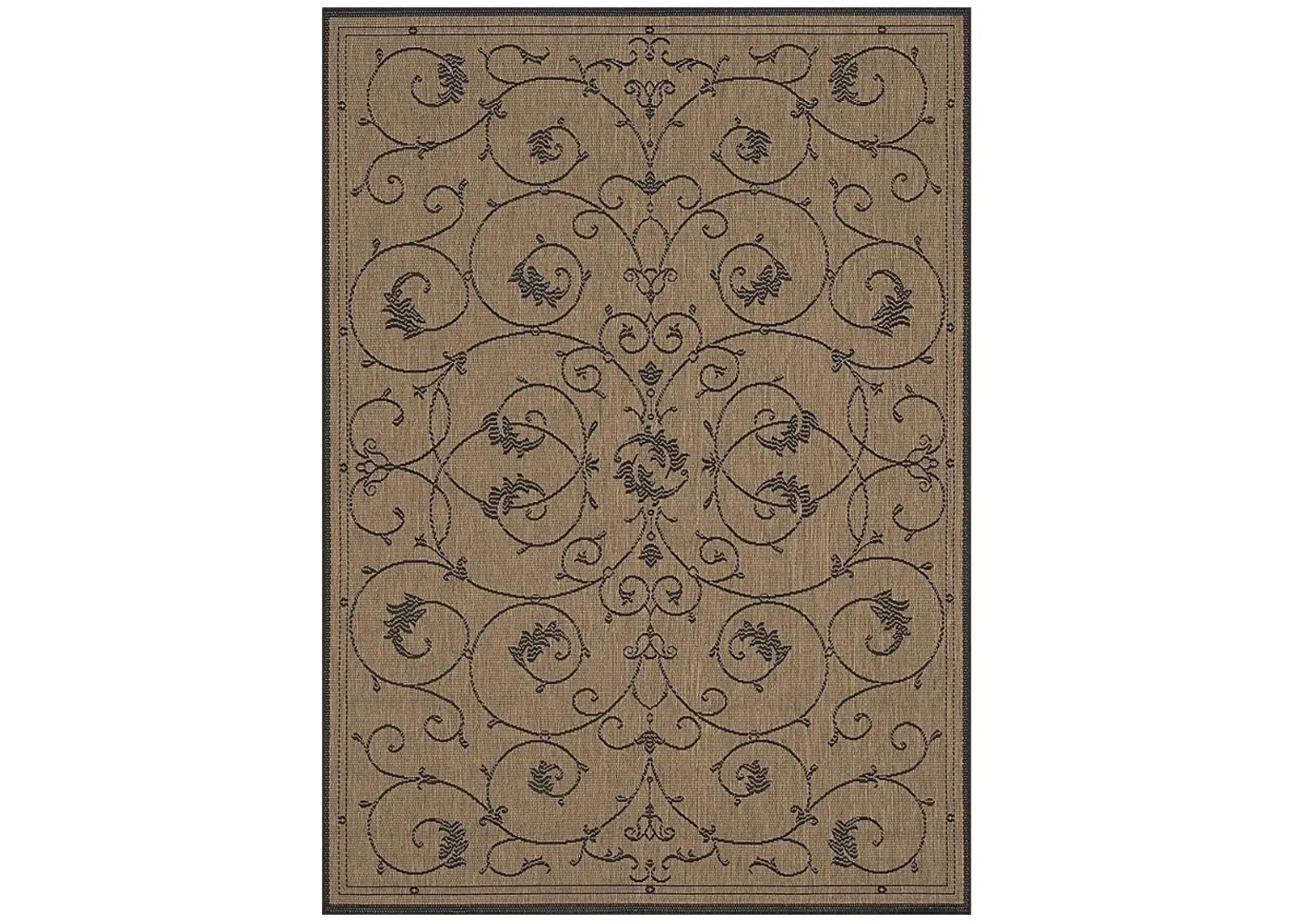 Marcialla Brown 5'10 x 9'2 Indoor/Outdoor Rug