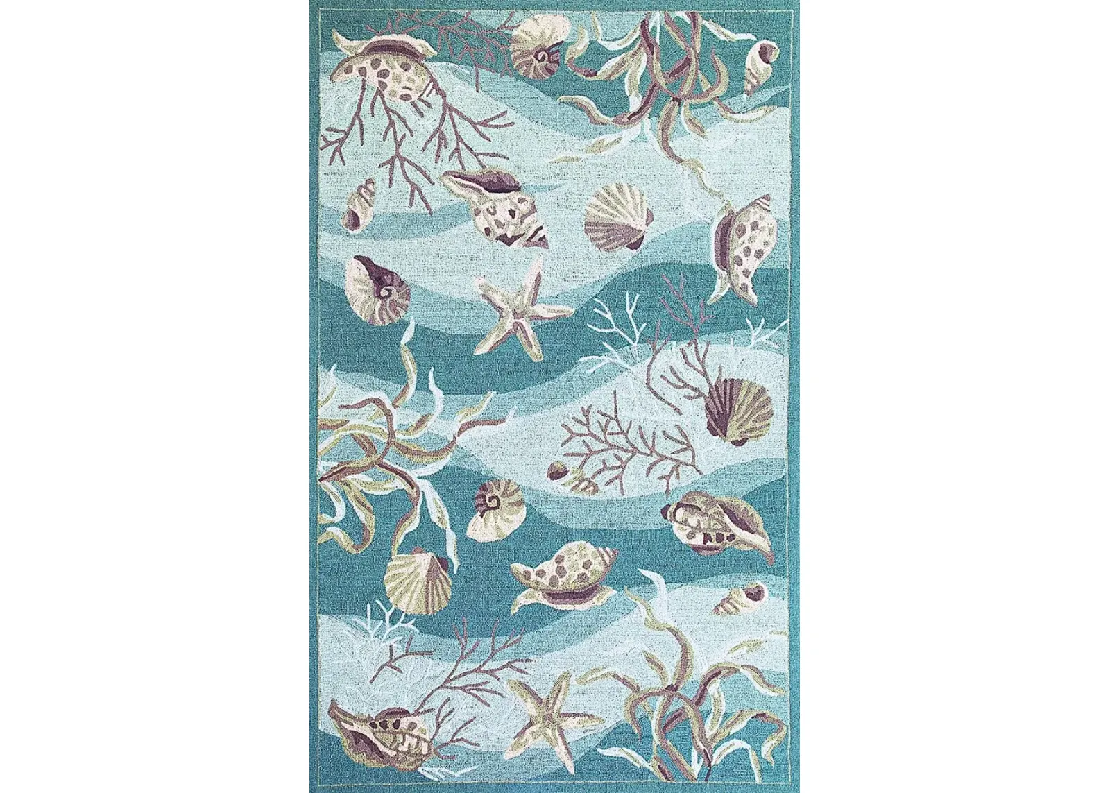 Under the Sea Adventures Blue 7'6 x 9'6 Rug