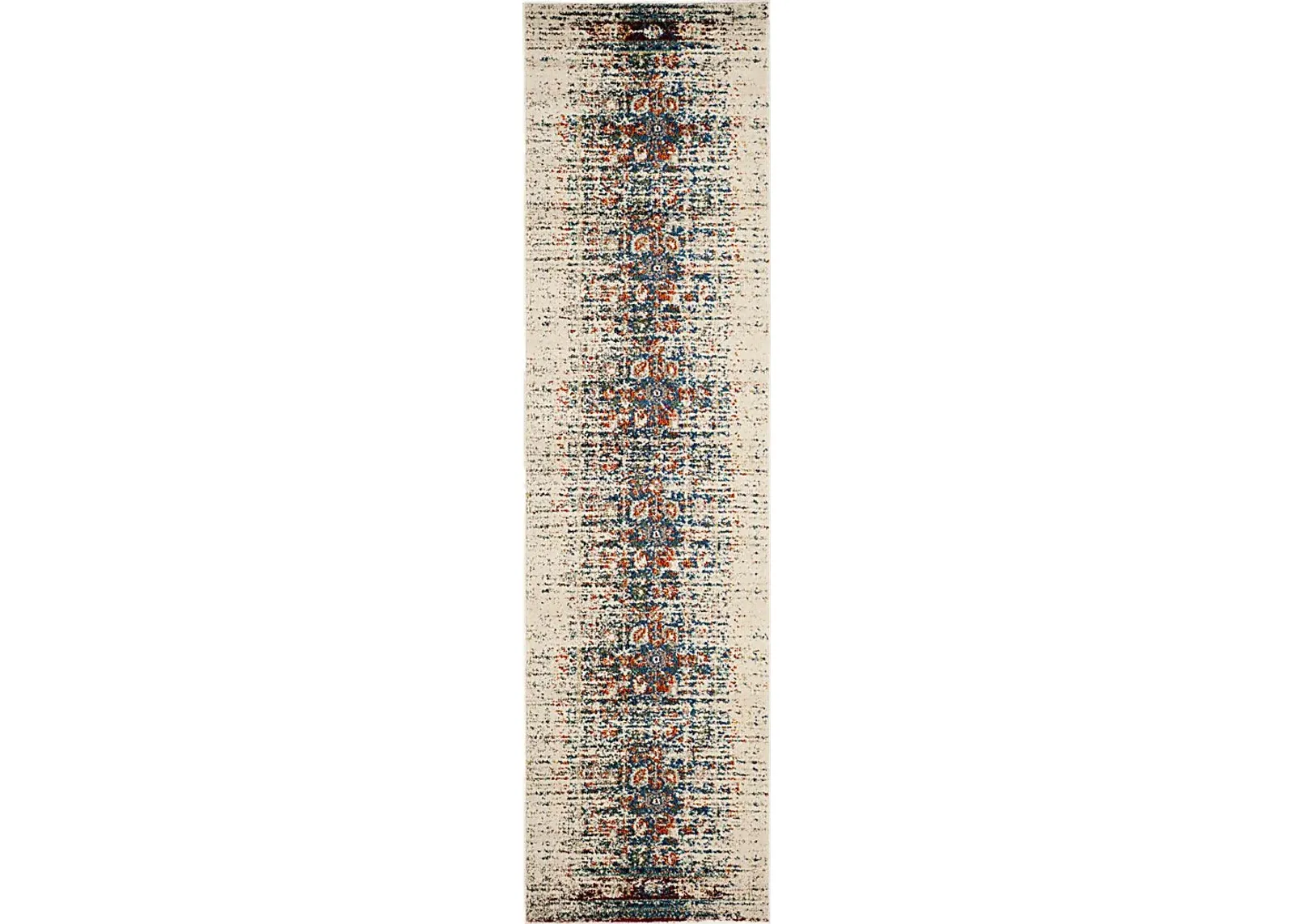 Aziza Ivory 2'2 x 10' Rug