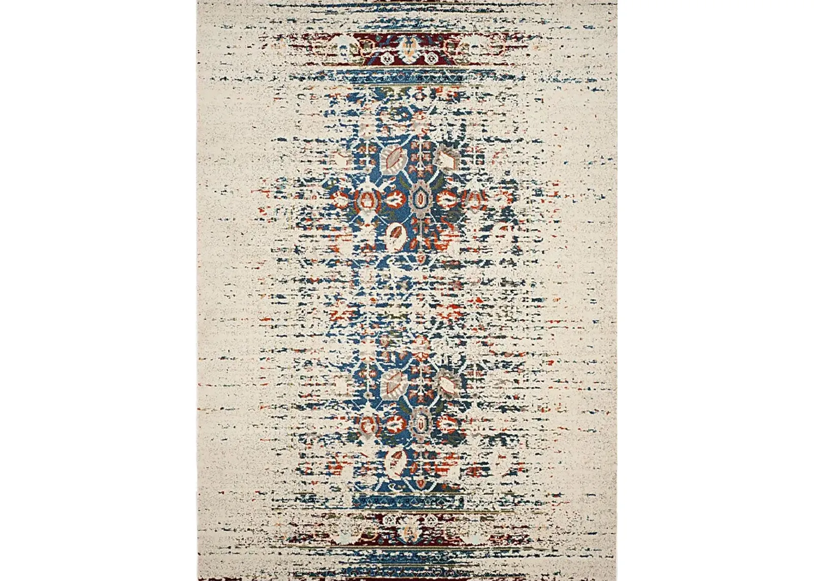 Aziza Ivory 5'1 x 7'7 Rug