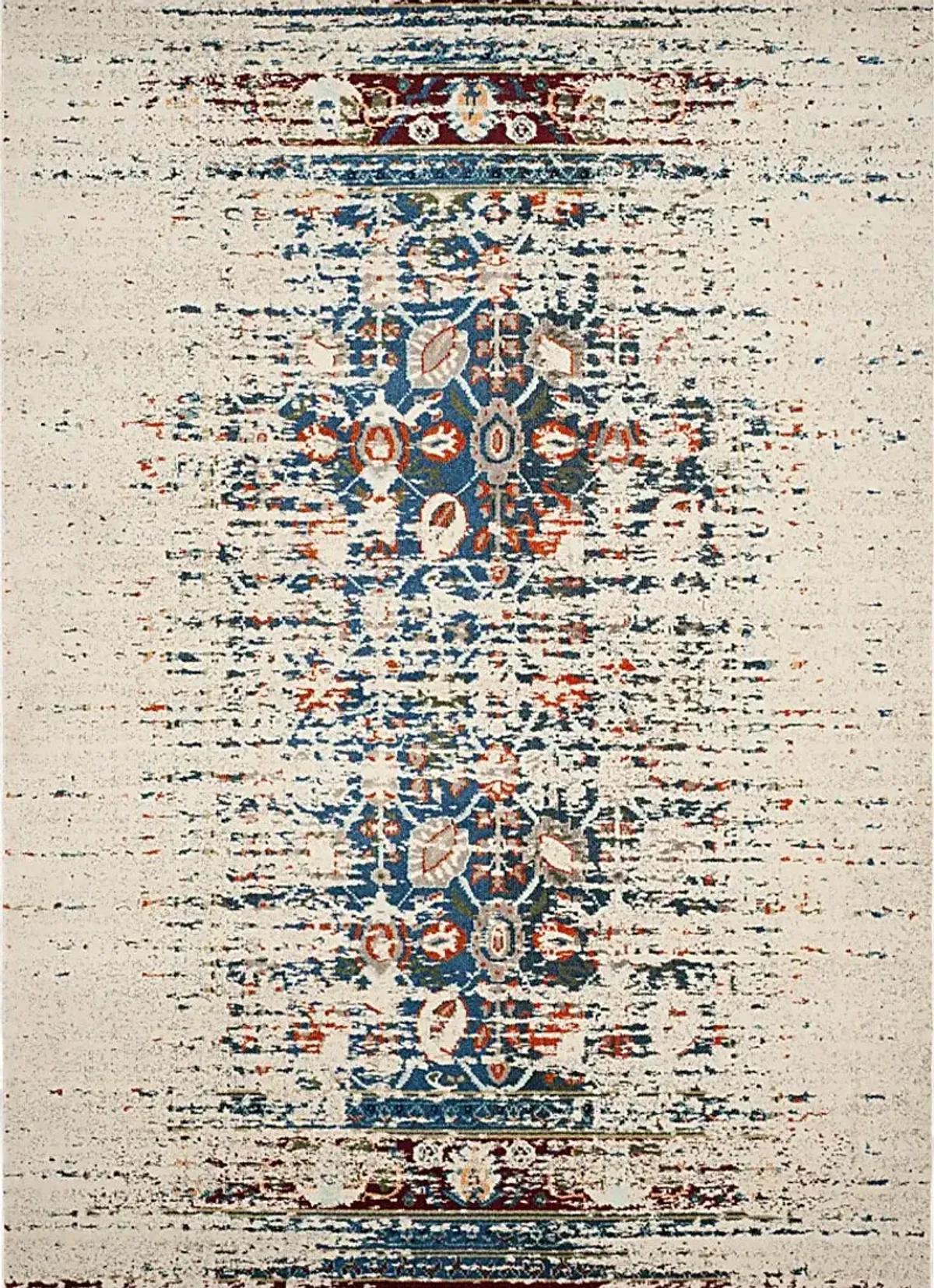 Aziza Ivory 5'1 x 7'7 Rug