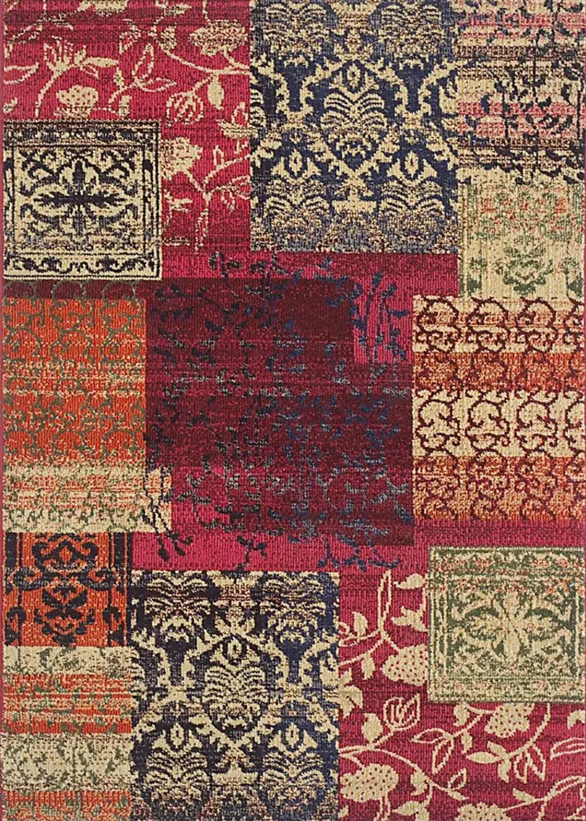 Saskia Burgundy 8' x 11' Rug