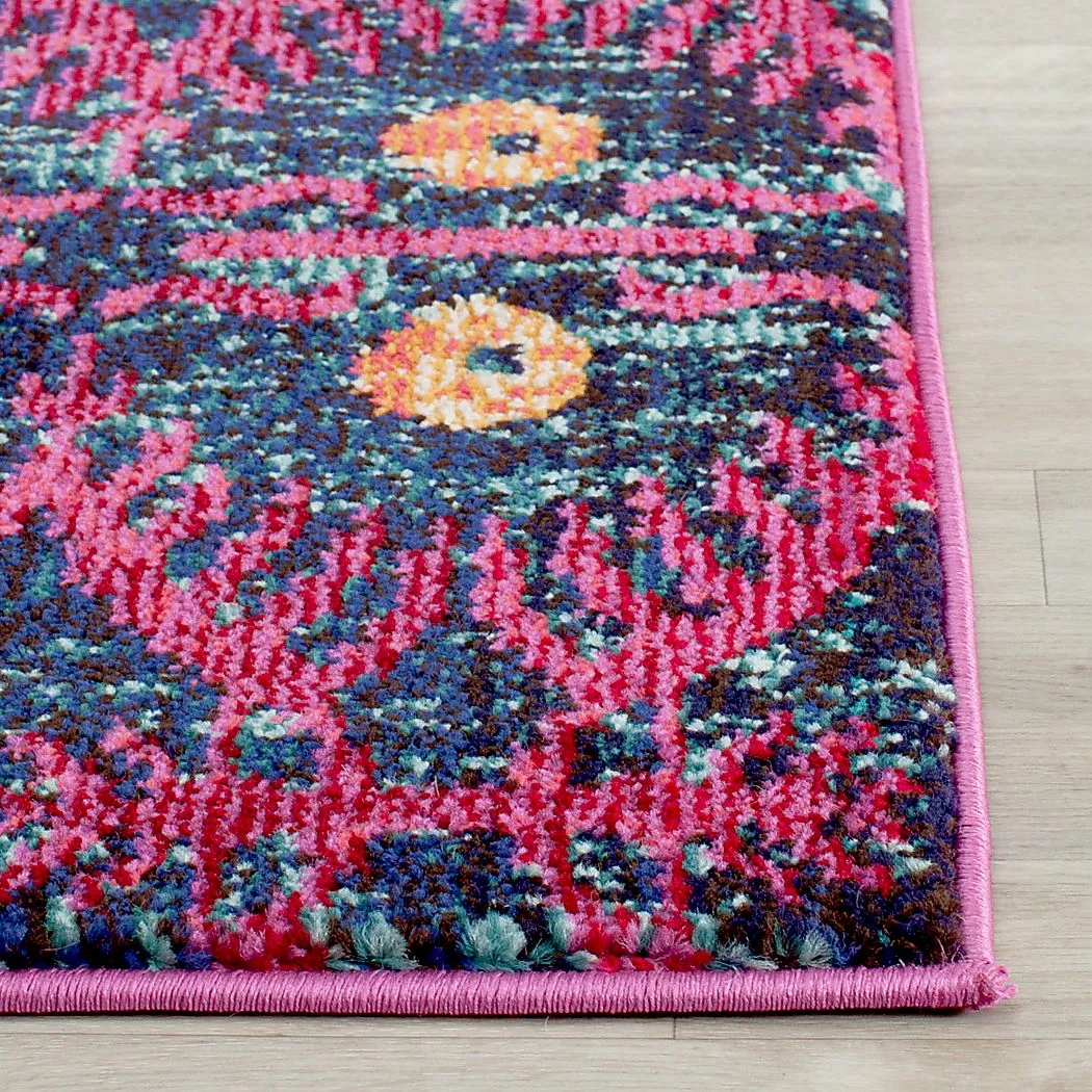 Hiroto Pink 2'2 x 10' Rug